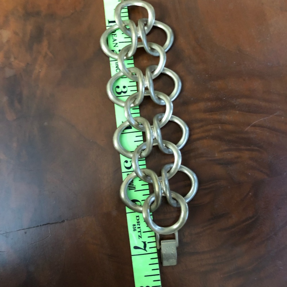Stella & Dot Matte Gold Bracelet - Picture 4 of 4